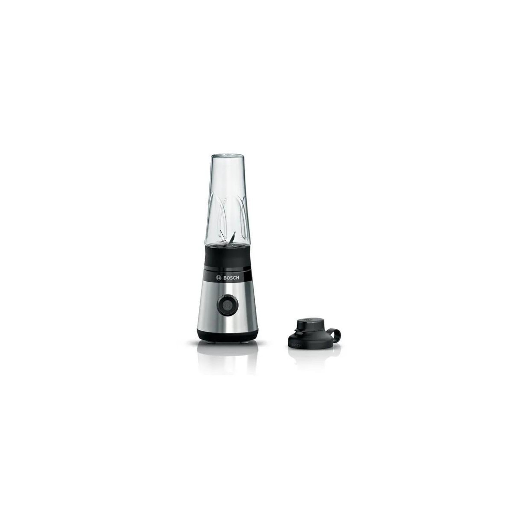 BOSCH Bosch serie 2 mmb2111m blender 0,6 l blender sport 450 w noir, acier inoxydable