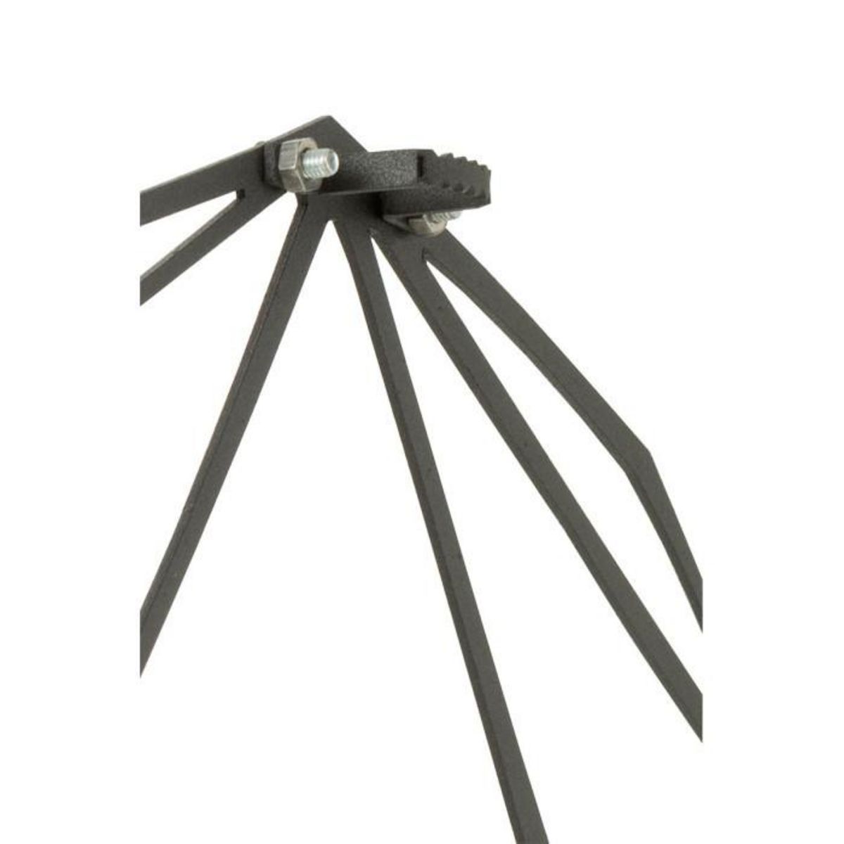 Paris Prix Décoration Murale en Métal  Tête de Mort  50cm Noir