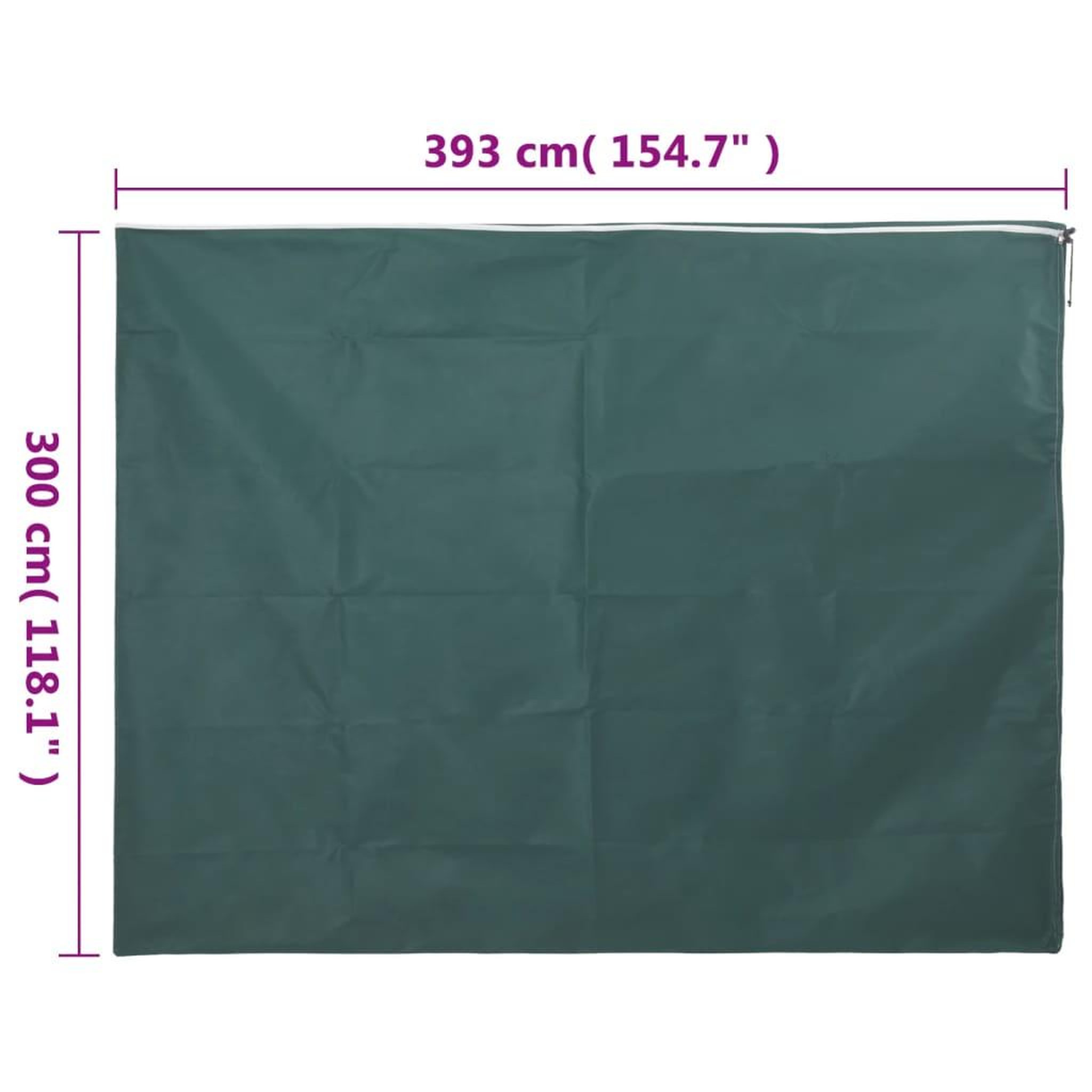 Voir la diapositive 6 : VIDAXL Housse de protection pour plantes avec fermeture eclair 70 g/m²