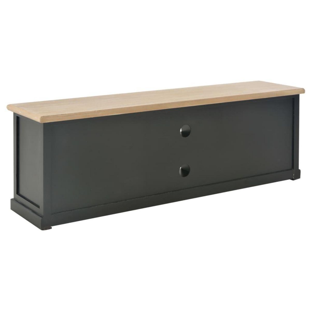 VIDAXL Meuble TV Noir 120x30x40 cm Bois