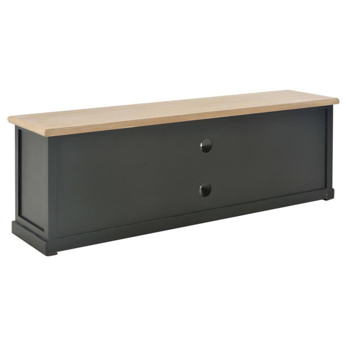 VIDAXL Meuble TV Noir 120x30x40 cm Bois