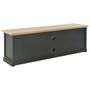 Voir la diapositive 5 : VIDAXL Meuble TV Noir 120x30x40 cm Bois