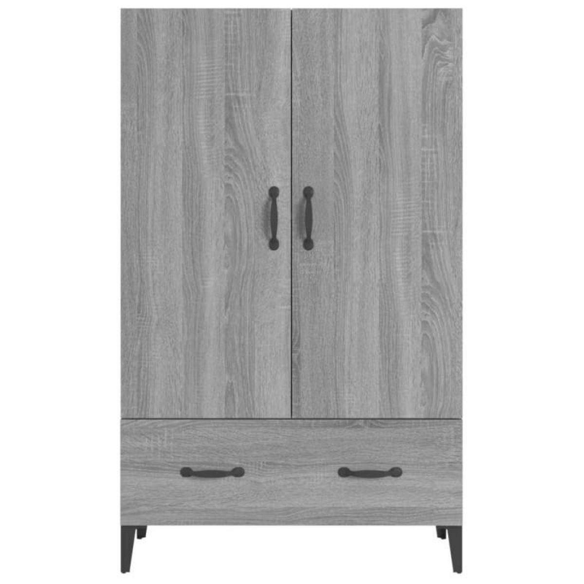 VIDAXL Buffet Sonoma gris 70x31x115 cm Bois d ingénierie