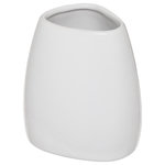 FIVE Gobelet Salle de Bain  Galet  9cm Blanc