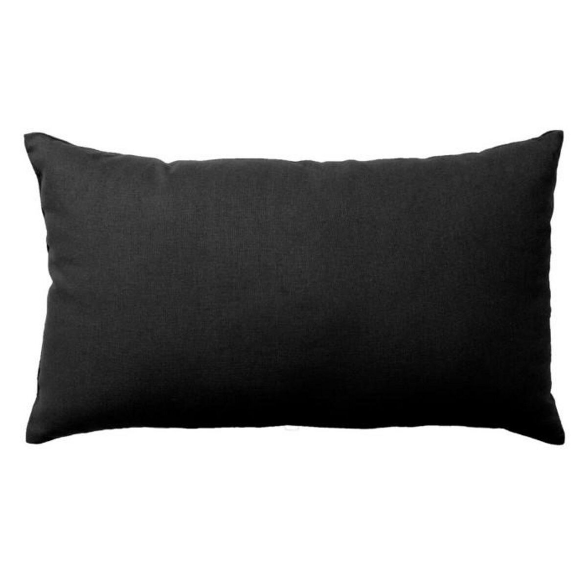 Paris Prix Coussin Déco Uni  Panama  30x50cm Anthracite