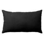 Paris Prix Coussin Déco Uni  Panama  30x50cm Anthracite