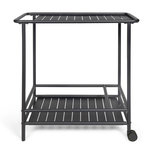 LIVOO Desserte de jardin 61 x 42 cm noir - GS163N