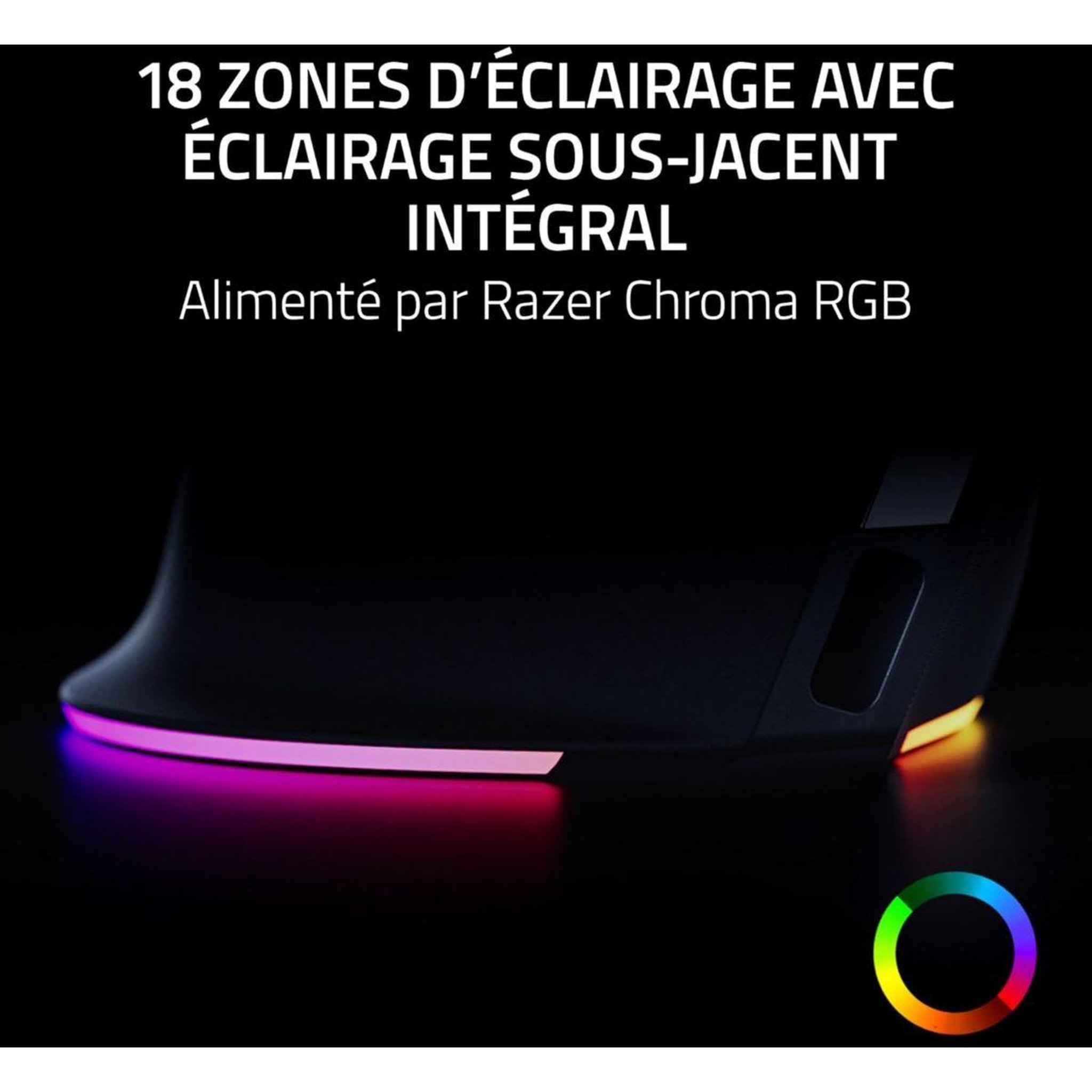Voir la diapositive 5 : Razer Souris gamer sans fil pro click v2 vertical noir