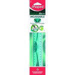 MAPED Règle plate plastique incassable 20cm coloris aléatoire