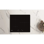 Voir la diapositive 3 : Whirlpool Table de cuisson à induction 60cm 3 feux 7200w noir - WSQ3860NE