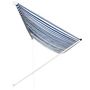 Voir la diapositive 2 : VIDAXL Auvent retractable 400x150 cm Bleu et blanc