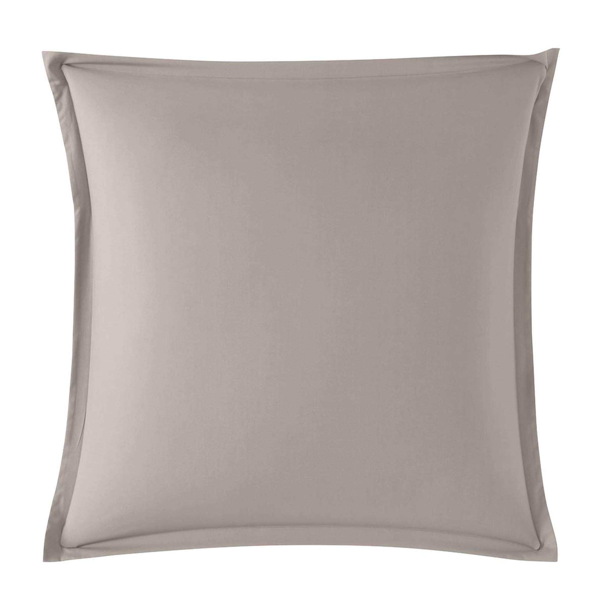DODO Taie d'oreiller Influence Percale Fumée. Coloris disponibles : Gris