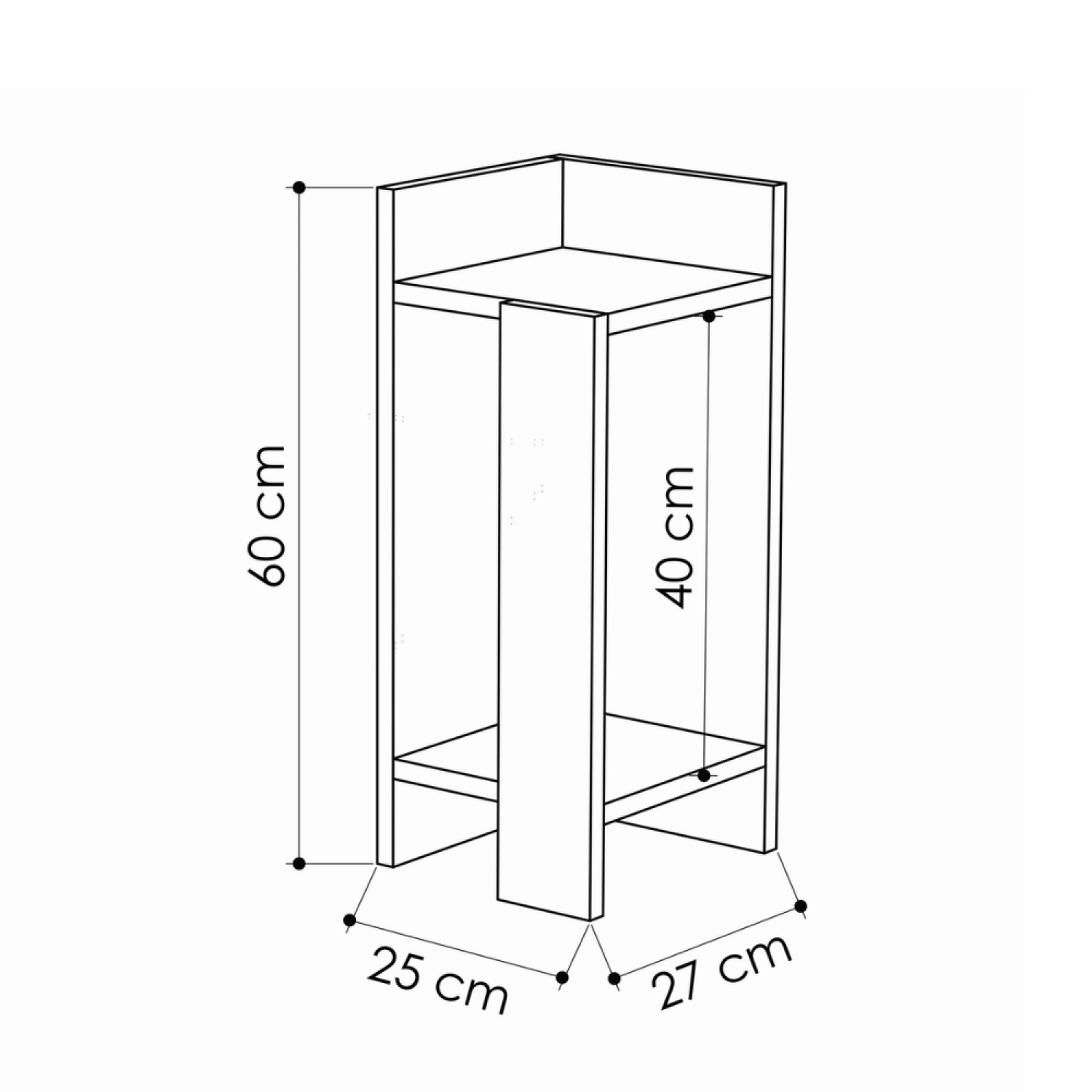 Voir la diapositive 3 : CONCEPT USINE Table de chevet kanya
