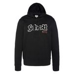Schott Sweat à capuche  Homme Schott Vintage. Coloris disponibles : Noir