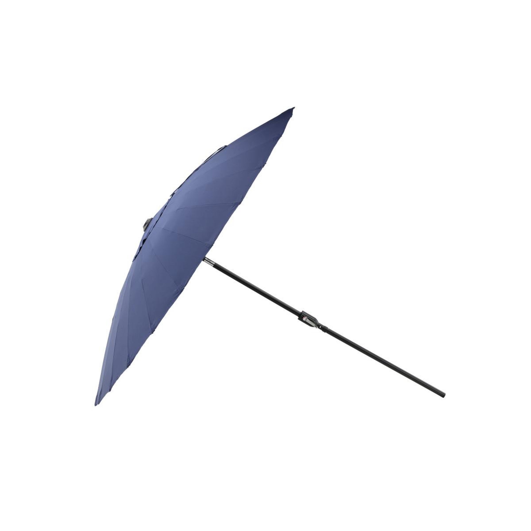 Voir la diapositive 3 : Paris Prix Parasol Design  Palmetto  270cm Bleu