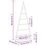 Voir la diapositive 6 : VIDAXL Arbre de Noël en metal pour decoration noir 90 cm