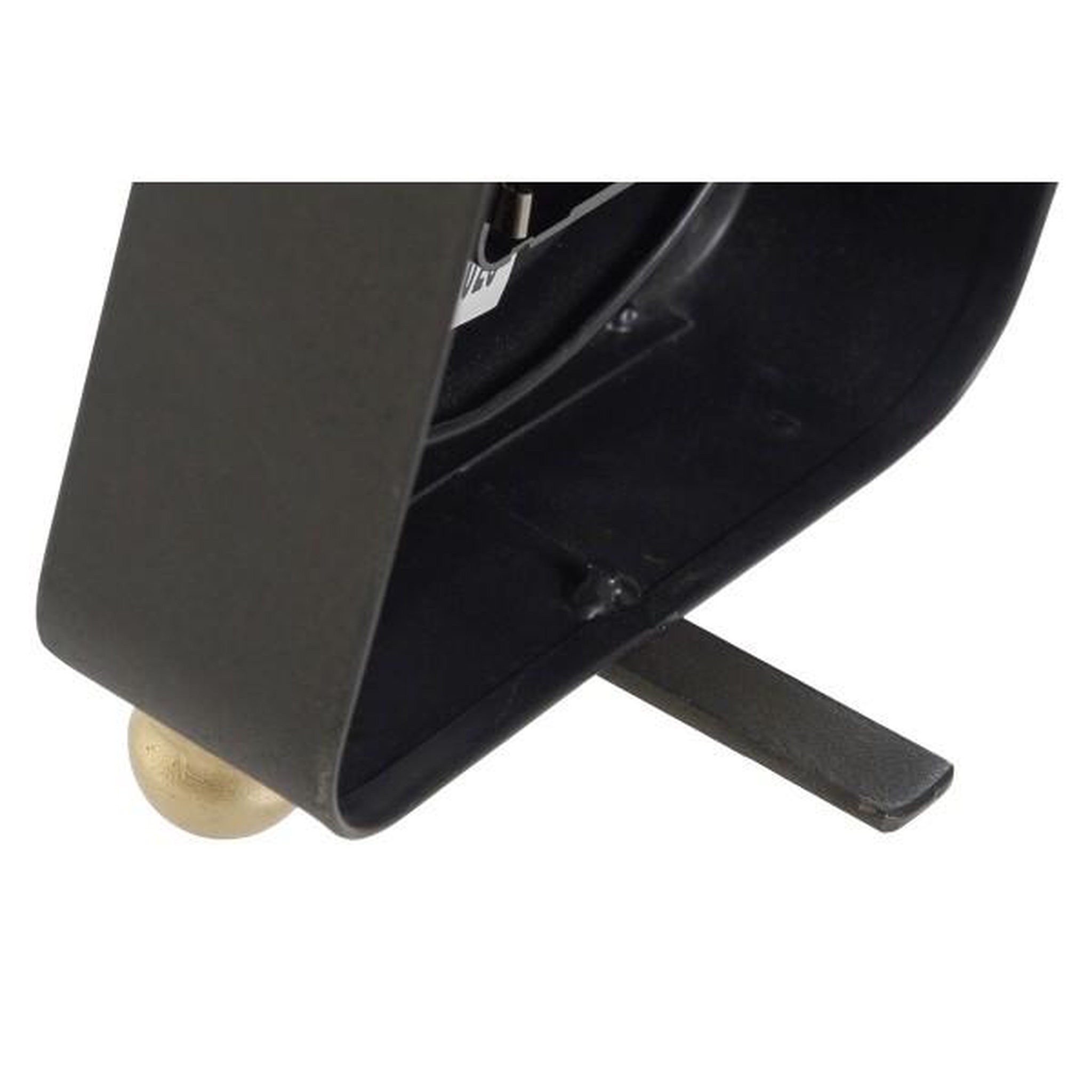 Voir la diapositive 3 : AAAAA Horloge de table DKD Home Decor Noir Argenté PVC Métal Plastique 14,5 x 5 x 21 cm (2 Unités)