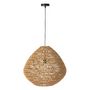 Voir la diapositive 1 : Paris Prix Lampe Suspension Torsade  Sharron  50cm Naturel