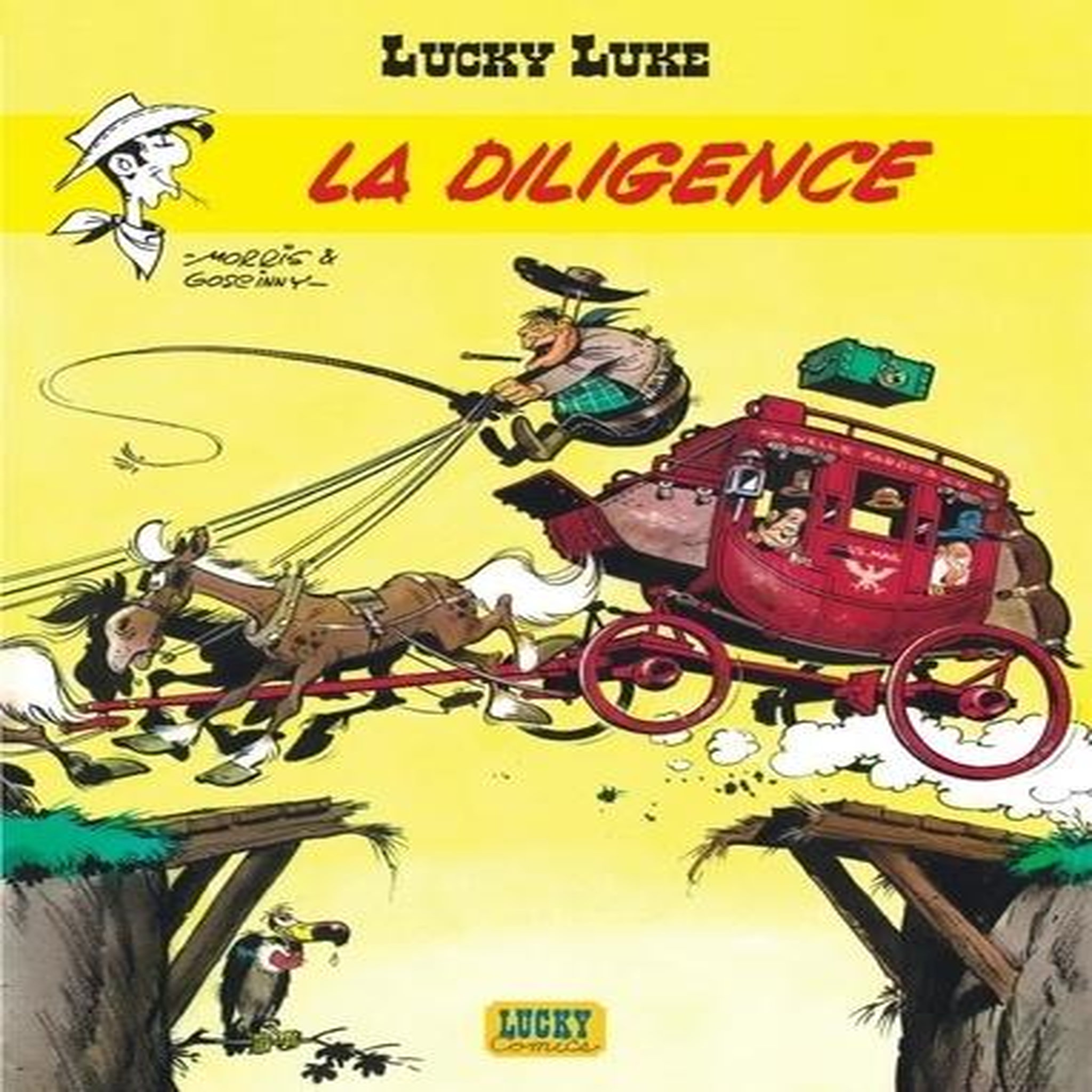 LUCKY LUKE TOME 1 : LA DILIGENCE, Morris