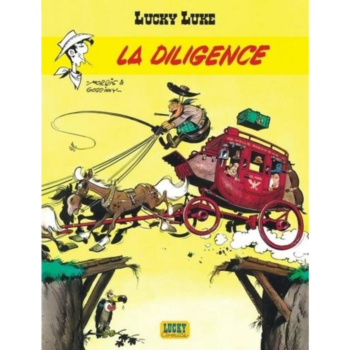 LUCKY LUKE TOME 1 : LA DILIGENCE, Morris