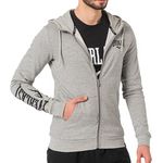 EVERLAST Sweat zippé  Homme Everlast Sulphur. Coloris disponibles : Gris