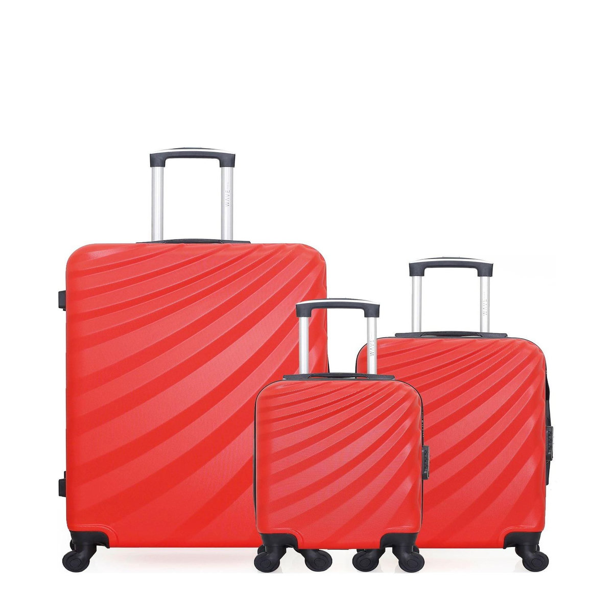 WAVE PARIS WAVE PARIS - LOT DE 3 - Valises grand format, cabine et cabine XXS DANUBE