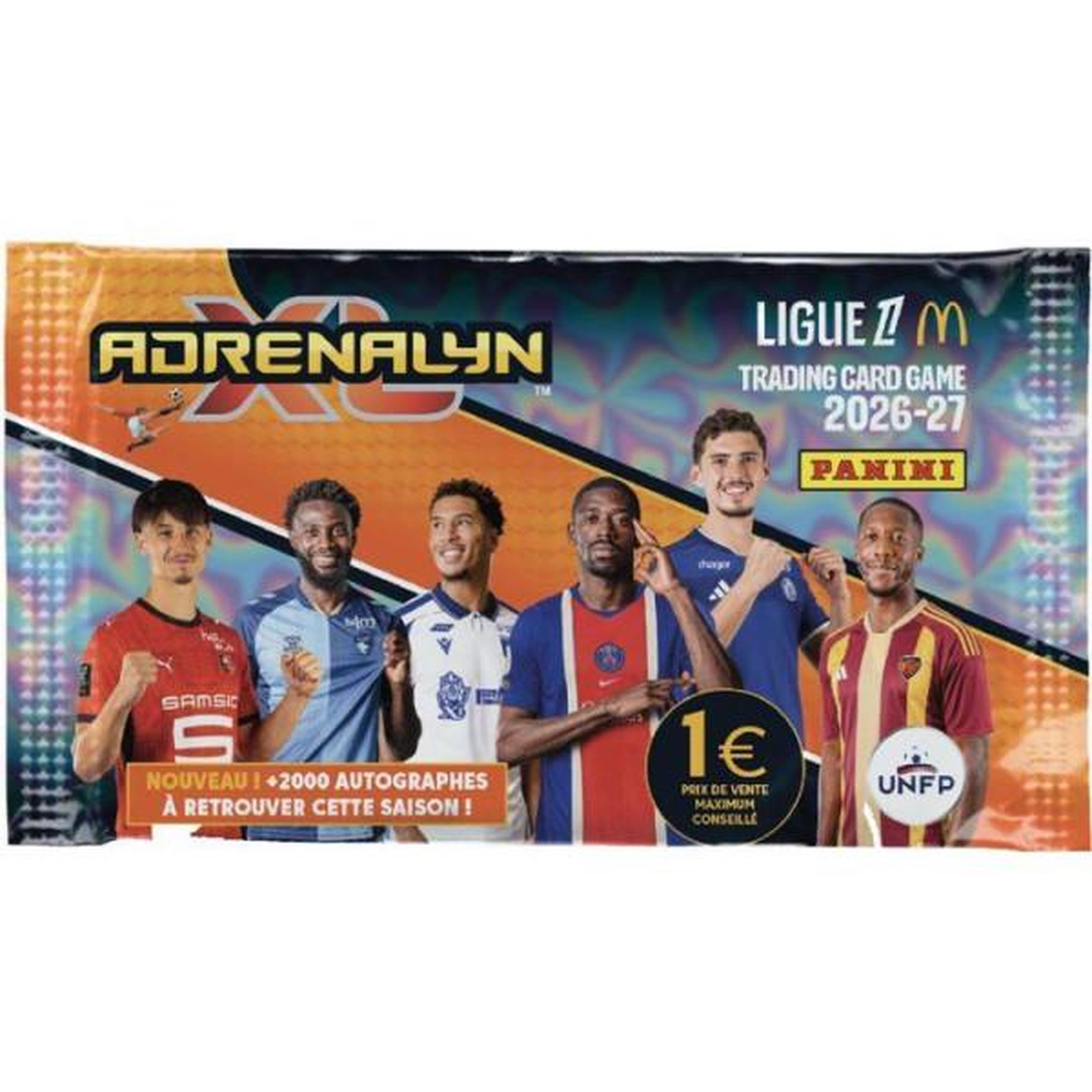 Panini Cartes a collectionner - PANINI - Adrenalyn XL Ligue 1 McDonald's 2026-2027 - Pack de démarrage - Classeur inclus