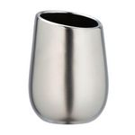 Wenko Gobelet de salle de bain design Badi. Coloris disponibles : Gris