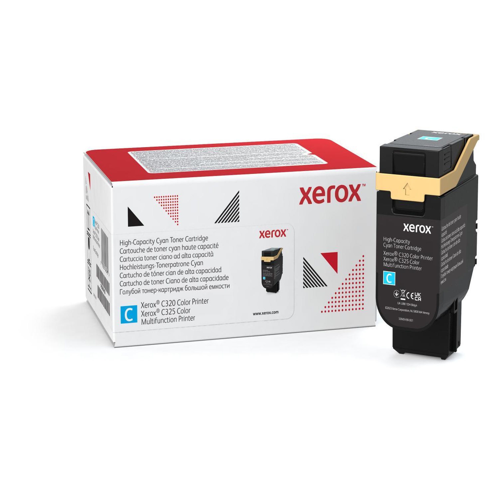 Voir la diapositive 2 : Xerox Cartouche de toner Xerox 006R04828 cyan haute capacité
