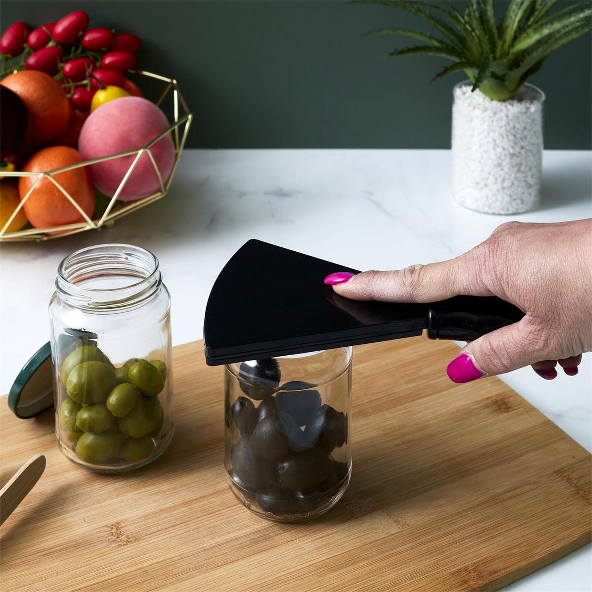 Voir la diapositive 2 : COOK CONCEPT Ouvre-bocal  cook concept  22cm noir