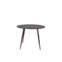 Voir la diapositive 2 : Paris Prix Table à Manger Ronde  Plaza  100cm Noyer