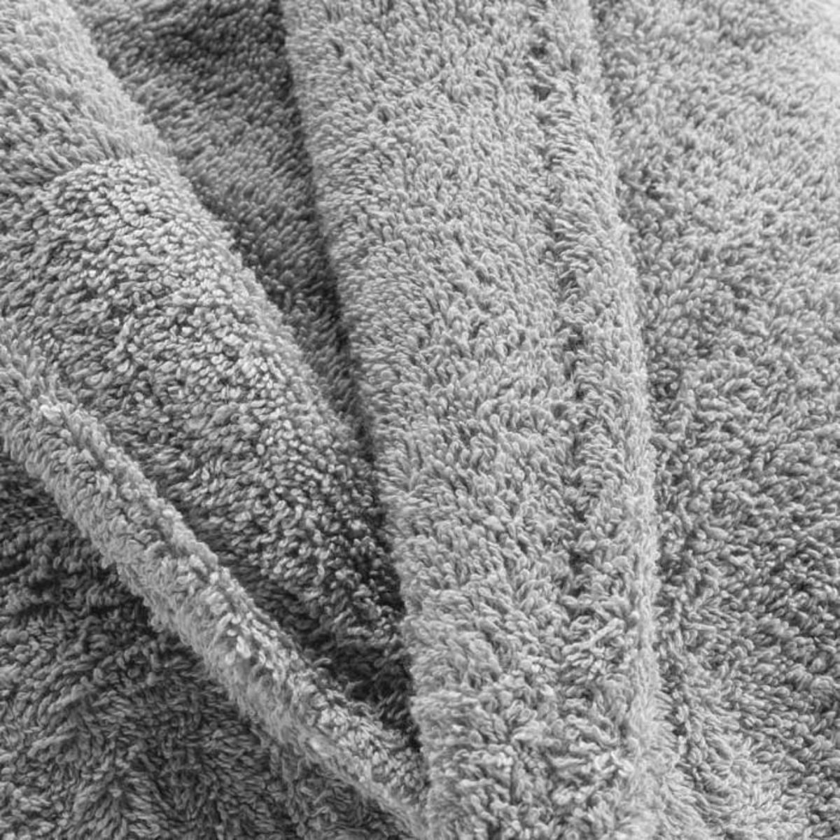 Paris Prix Peignoir Col Châle en Coton  Tendresse  Gris Perle