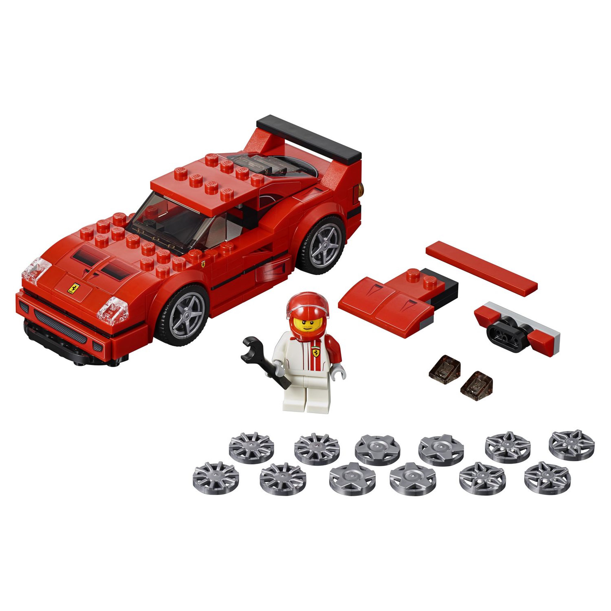 Voir la diapositive 2 : LEGO Speed Champions 75890 - Ferrari F40 Competizione