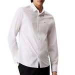 CALVIN KLEIN JEANS Chemise he/Noir Homme Calvin Klein Jeans Poplin Stretch. Coloris disponibles : Blanc