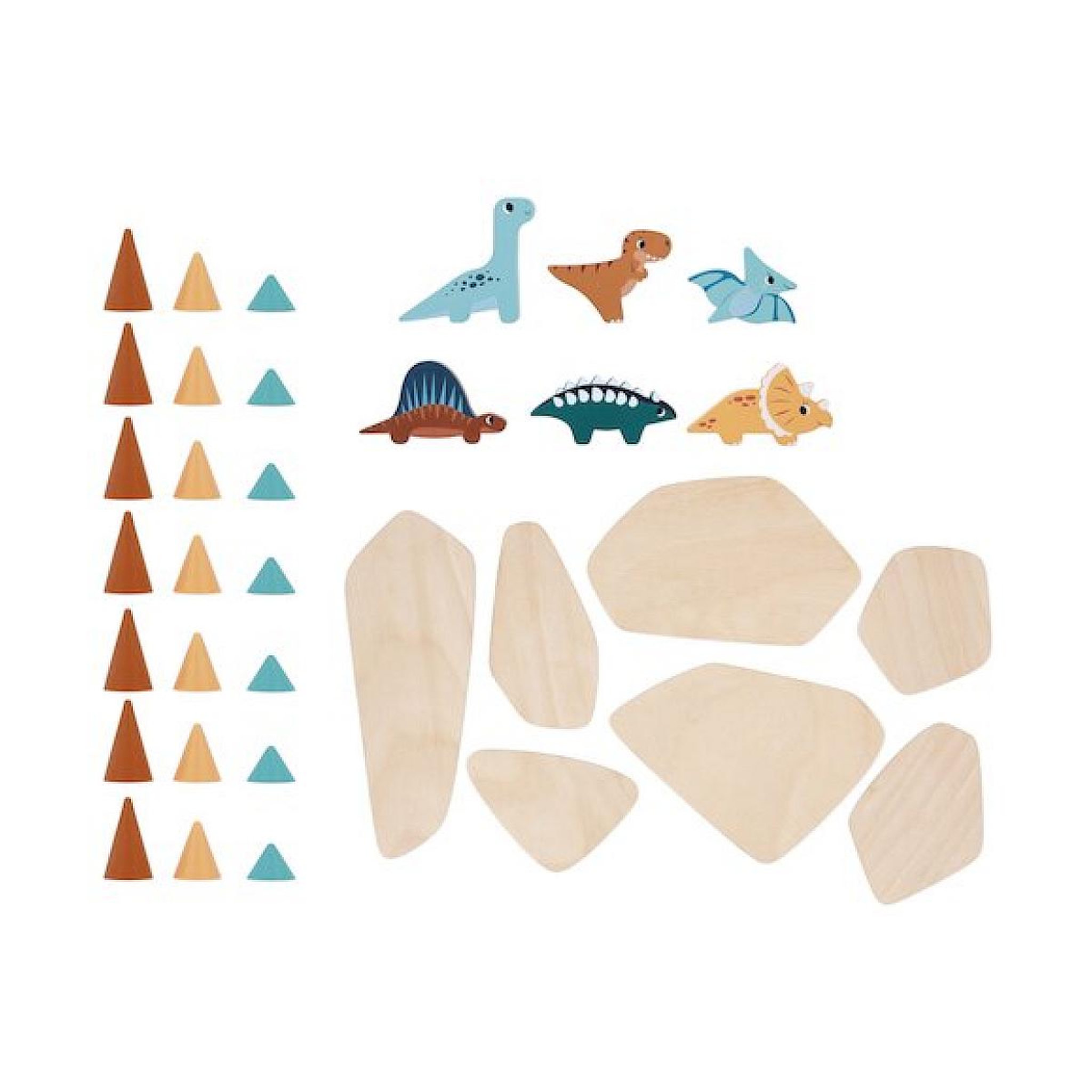 Voir la diapositive 3 : Juratoys-Janod Set construction Piks Dino de Oppi