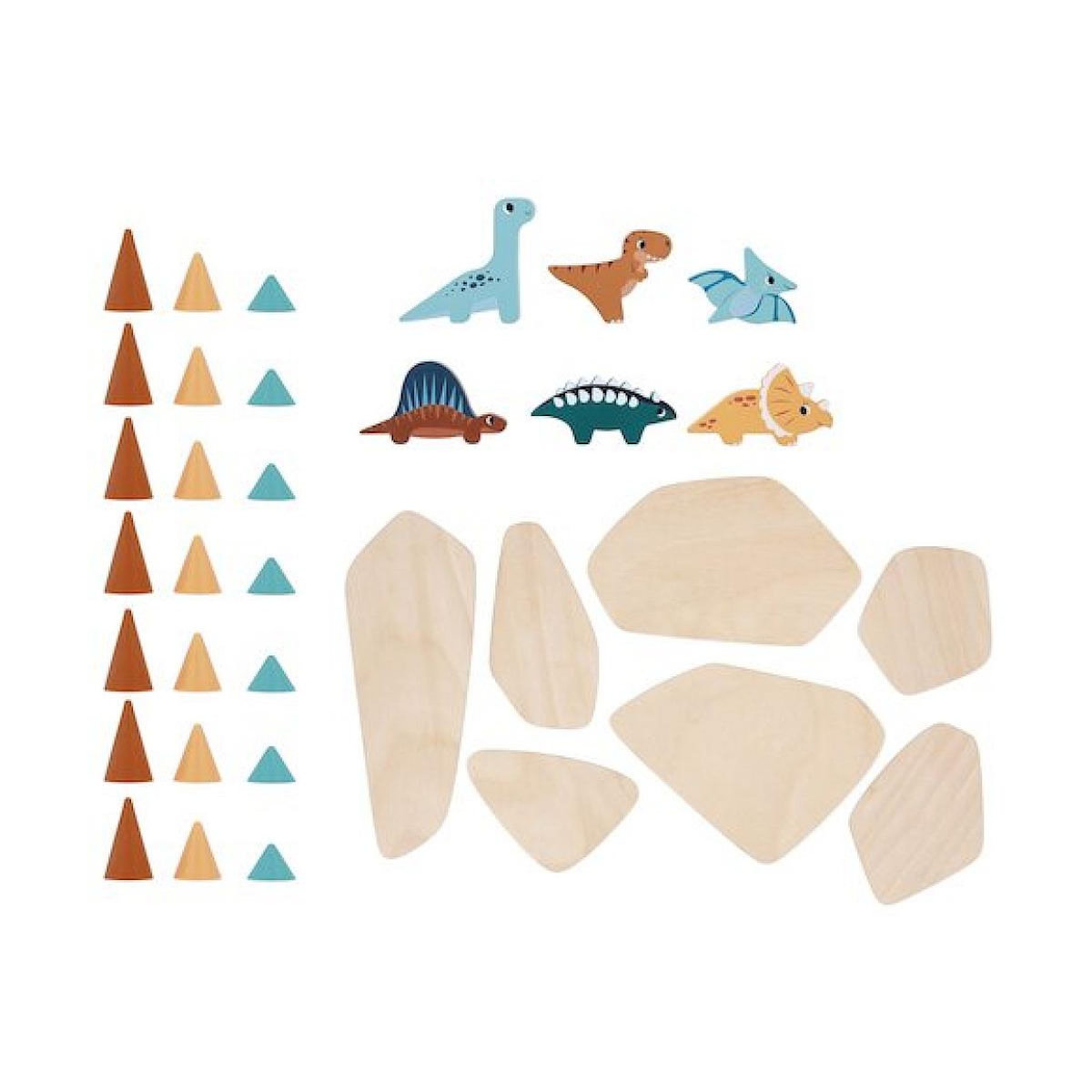 Juratoys-Janod Set construction Piks Dino de Oppi