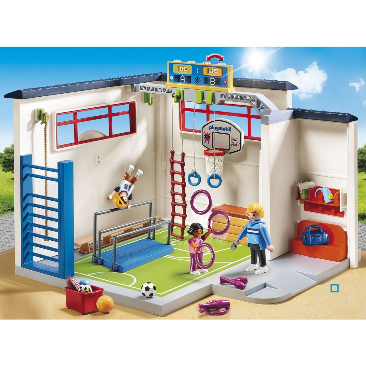 PLAYMOBIL 9454 - City Life - Salle de sports