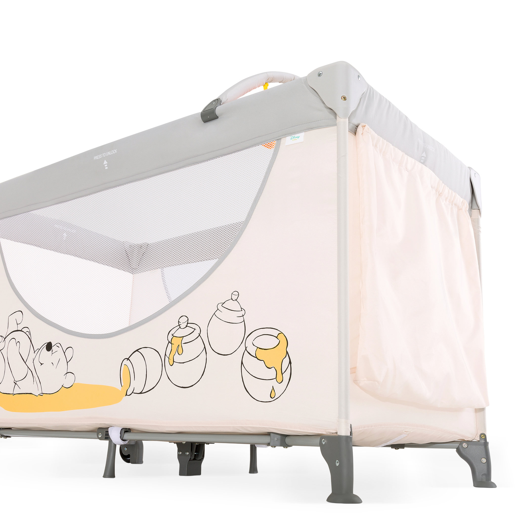 Voir la diapositive 3 : HAUCK Lit parapluie Dream N Play Go - Winnie l'ourson