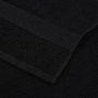 Voir la diapositive 6 : VIDAXL Serviettes de visage 4 pcs noir 30x30 cm 360 g m² 100% coton