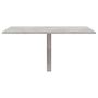 Voir la diapositive 3 : VIDAXL Table murale pliable Gris beton 100x60x56 cm Bois d'ingenierie