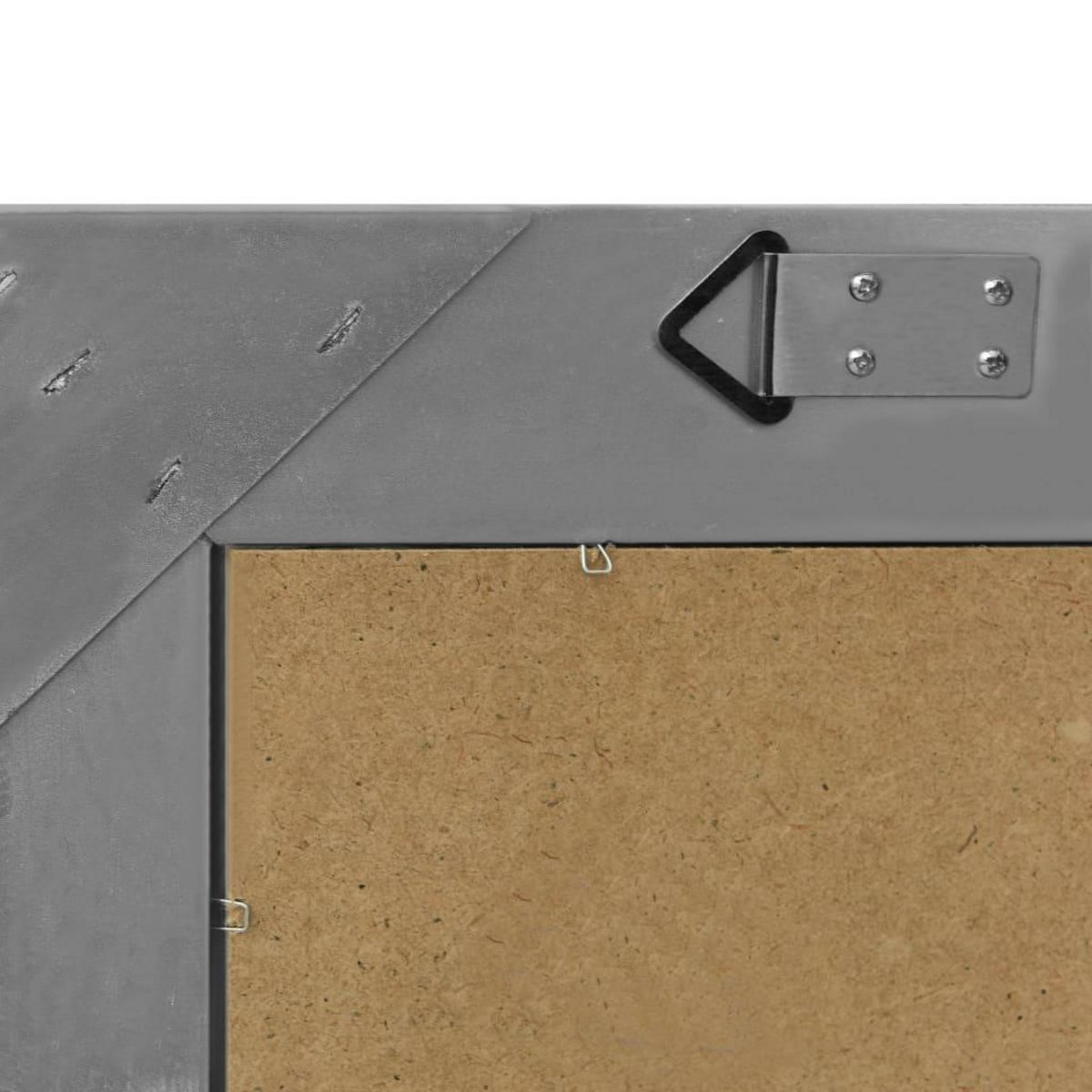 VIDAXL Miroir mural style baroque 60x40 cm noir