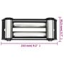 Voir la diapositive 6 : VIDAXL Guide-cable a 4 voies Acier 5000-6000 lbs