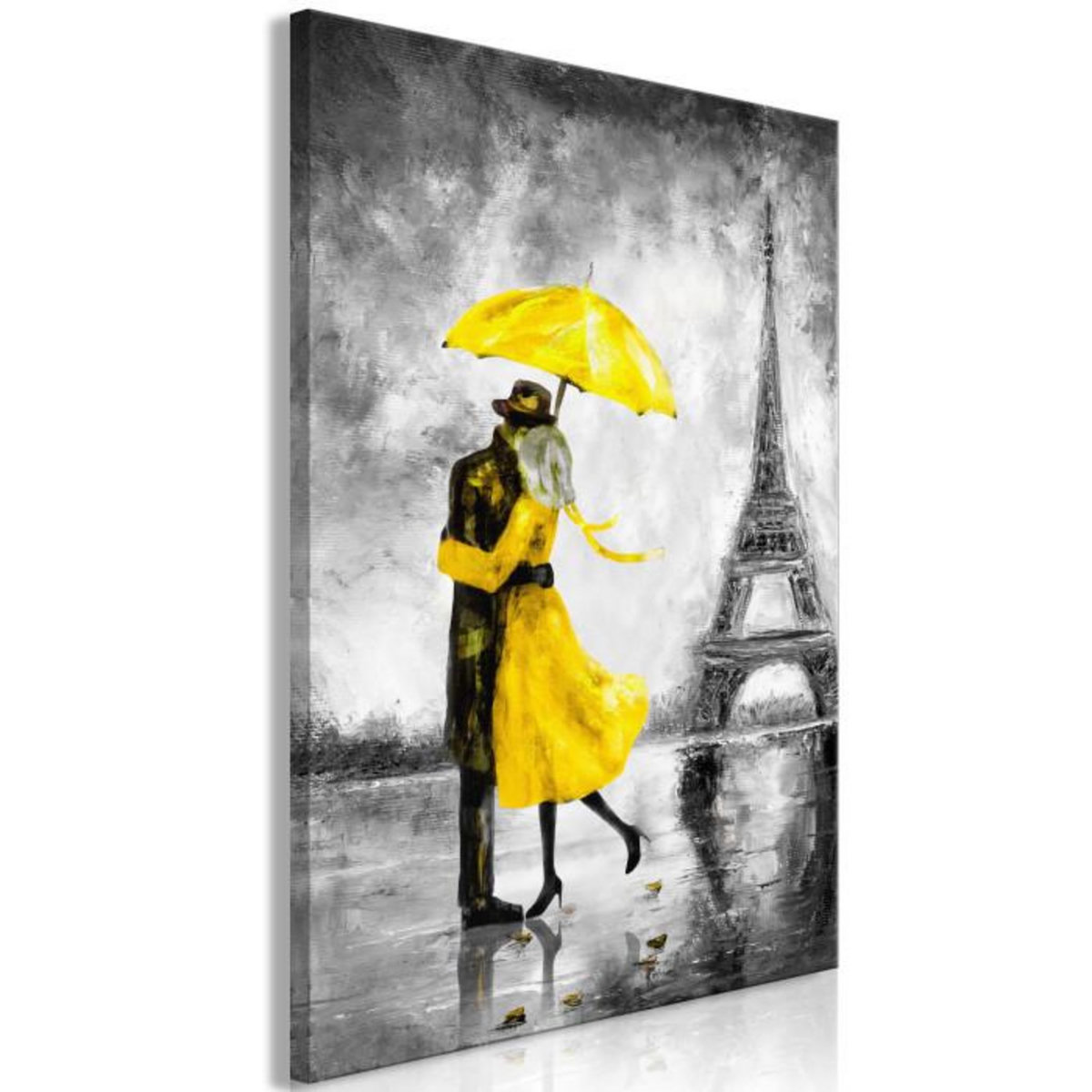 Paris Prix Tableau Imprimé  Paris Fog Yellow