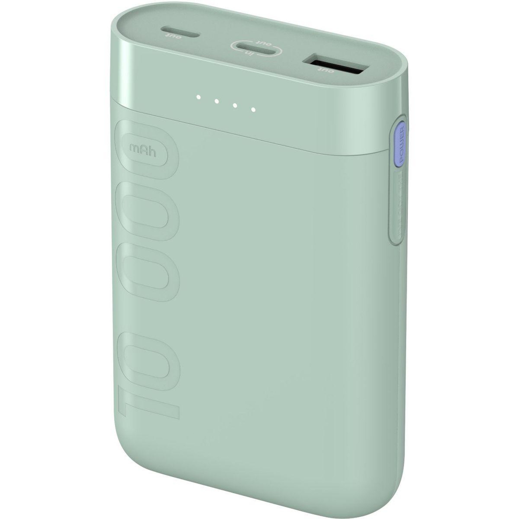 Voir la diapositive 2 : ESSENTIEL B Batterie externe 10000 mah vert