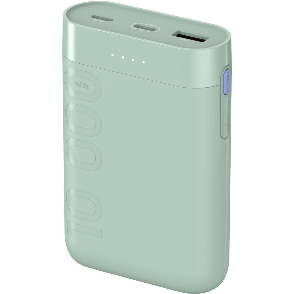 ESSENTIEL B Batterie externe 10000 mAh vert