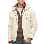 SUPERDRY Sweat Ecru Homme Superdry Essential Logo Washed. Coloris disponibles : Beige