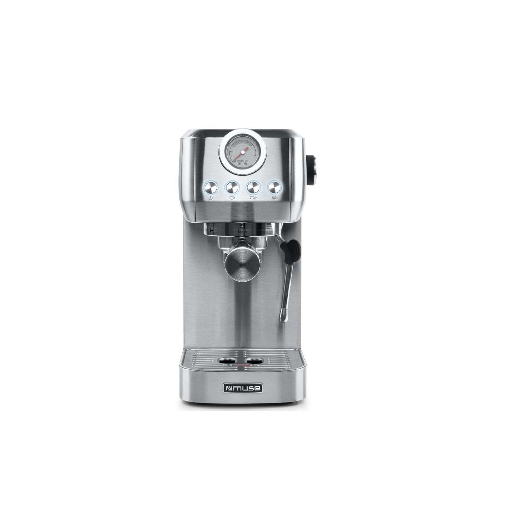 Muse Machine à expresso 15bar 1350w inox - ms250em