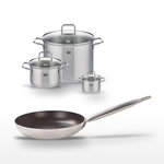 ELO Lot Poêle 32 cm Elo Bistro Line & 3 Faitouts Elo Citrin