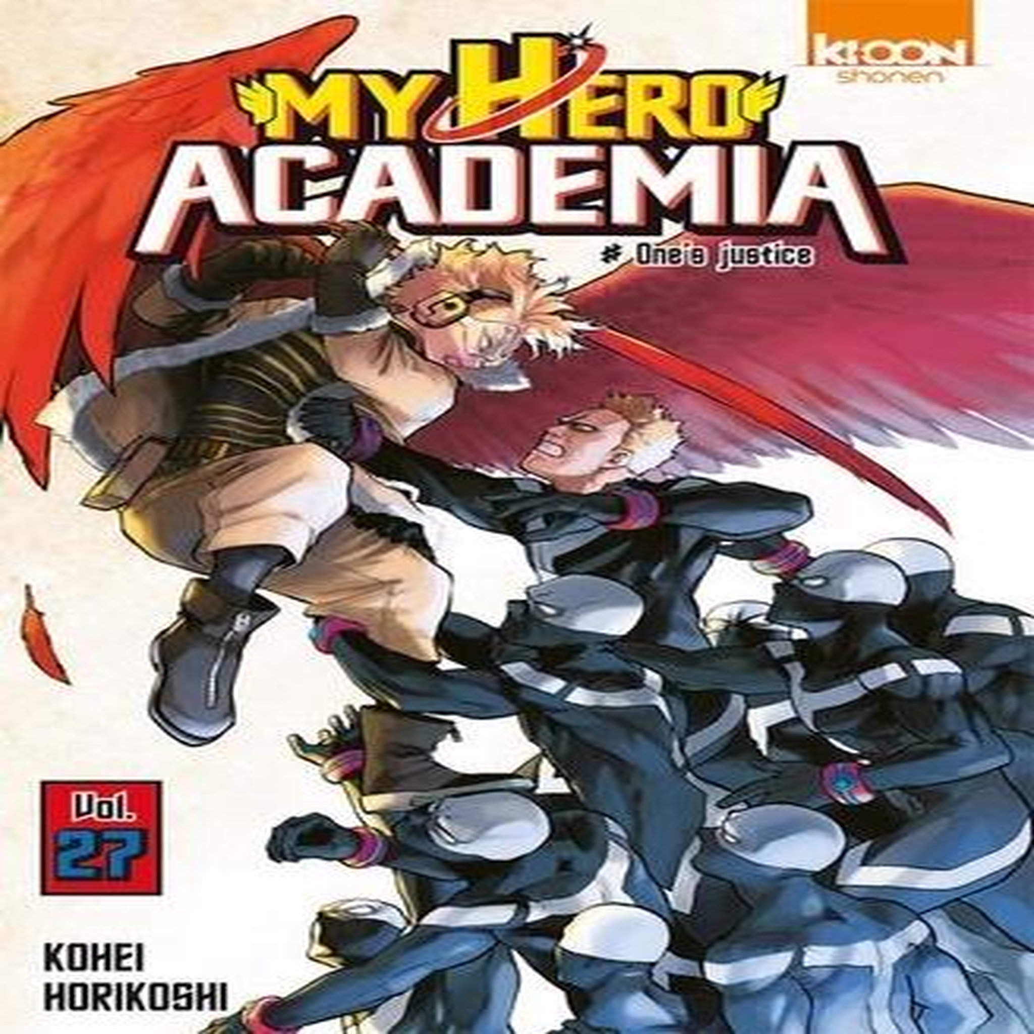 MY HERO ACADEMIA TOME 27 : ONE'S JUSTICE, Horikoshi Kohei