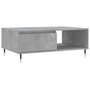 Voir la diapositive 2 : VIDAXL Table basse gris beton 90x60x35 cm bois d'ingenierie